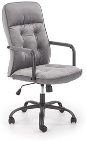 Scaun de birou tapitat Colin catifea – L54 x A57 x 110h cm