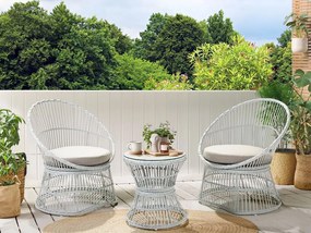 Set mobilier balcon Mesza (alb). 1081379