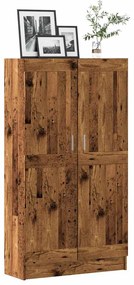 vidaXL Bibliotecă, lemn vechi, 82,5x30,5x150 cm, lemn prelucrat