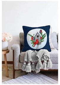 Față de pernă 43x43 cm cu model de Crăciun – Mila Home