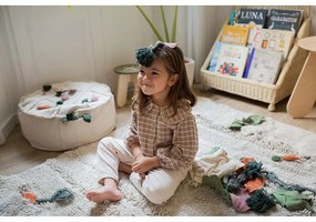 Covor de joacă pentru copii crem din bumbac 120x160 cm Veggie Garden – Lorena Canals