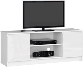 Masă TV Dariel (alb ultra lucios ). 1069055