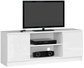 Masă TV Dariel (alb ultra lucios ). 1069055