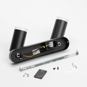 Spot pentru baie Brilagi SELE 2xGU10/30W/230V IP44 negru