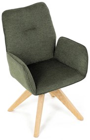 Scaun de sufragerie DCH-C2148 GRN2 cu materialimpermeabil