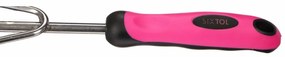 Sixtol Cultivator manual GARDEN PINK ONE, inox, 28cm