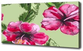 Imprimare tablou canvas Flori hawaii