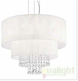 Lustra cristal Venezian diam.71cm OPERA SP6 BIANCO 068299