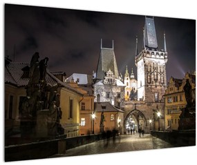Tablou cu Poarta de pulbere iluminată (90x60 cm)