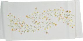 Traversă pentru masă Milva 50 x 140 cm, ecru/galben - Sander