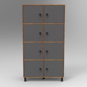Dulap Minnie 06 (Nuc + Antracit). 1072610