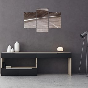 Tablou cu fibre abstacte (90x60 cm)