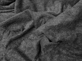 Cearsaf frotté gri inchis 200 x 220 cm