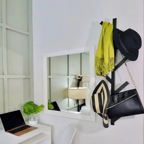 Cuier pom din metal cu 8 agatatori, Sega, 100 cm