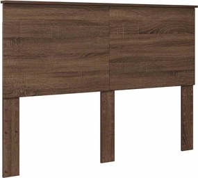 vidaXL Tăblie cap Stejar maro Lemn prelucrat