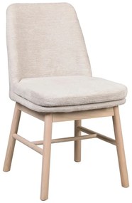 Scaune de dining bej 2 buc. Amesbury – Rowico