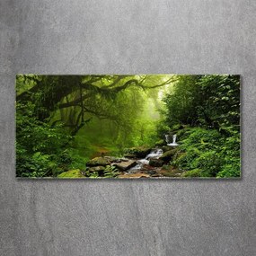 Tablou pe sticlă acrilică Jungle în nepal