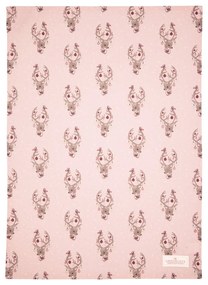 Prosop din bumbac Green Gate Dina Pale, 50x70 cm, roz