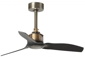 Ventilator de tavan cu telecomanda design modern JUST FAN alama antic / negru