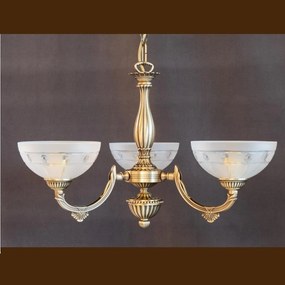 Lustra clasica suspendata cu 3 brate design italian 9971