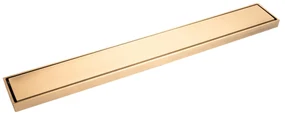 Sifon pardoseala TRENDY’S, bronz antichizat 60 X 8 cm, iesiere pe 40 mm antimiros