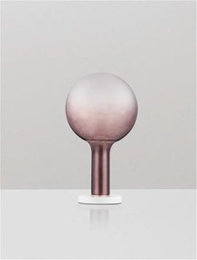Veioza, Lampa de masa LED stil modern NOSTOS maro