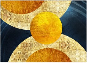 Tablou - Cercuri (70x50 cm)