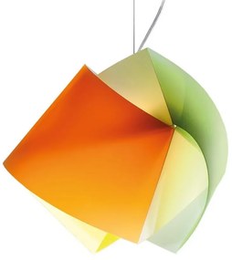 Lustra moderna design geometric realizata manual Gemmy multicolor