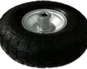 Cărucior de grădină 3 în 1 cu basculantă, capacitate de încărcare până la 250 kg, oțel galvanizat