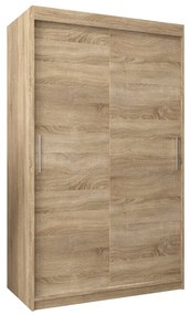 Dulap de haine 120 cm Toki (stejar sonoma + stejar sonoma). 1064816