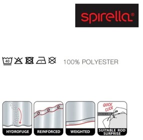 Perdea de duș 180x200 cm Primo – Spirella