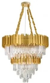 Candelabru clasic cristal 20 becuri E14 Grane 9050120 Nova Luce