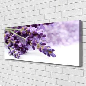 Tablou pe panza canvas Flori Floral violet