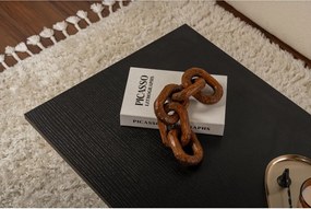 Măsuță de cafea neagră cu aspect mat 60x119 cm Sabin – Kalune Design