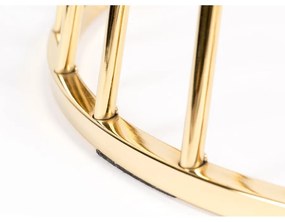 Masă de dining rotundă cu blat din sticlă ø 104 cm Floris – White Label