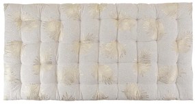 Fotoliu bean bag bej/auriu Sunny – douceur d'intérieur