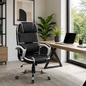 Scaun de birou OFF 357 negru