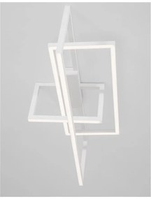 Lustra dimabila LED design geometric EDGAR alb NVL-9086020
