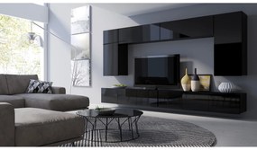 Mobilier living Calabria C13 (Negru) (fără iluminat). 1051645