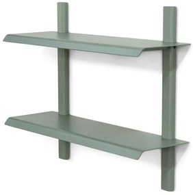 Raft verde prăfuit etajat din metal 60 cm Hola – Spinder Design