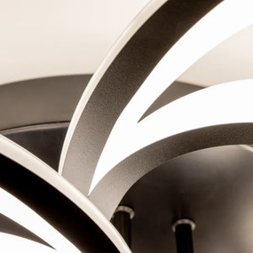 Lustră LED dimabilă aplicată Brilagi TWIST LED/125W/230V 3000-6500K + telecomandă