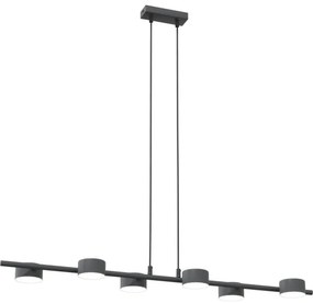 Lustră pe cablu SORA 6xGX53/12W/230V negru