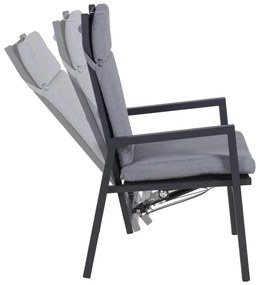 Scaun de grădină gri din metal Sintra – Garden Pleasure