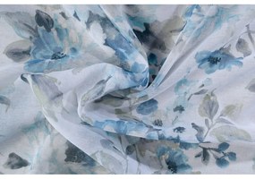 Perdea alb-albastru 300x260 cm Elsa – Mendola Fabrics