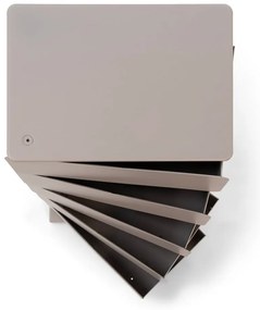 Comodă taupe din metal 37x72x26 cm Joey – Spinder Design