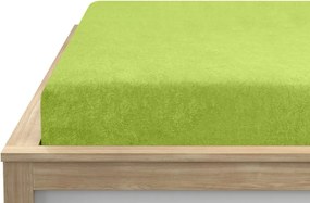 Cearsaf frote EXCLUSIVE verde deschis 90 x 200 cm