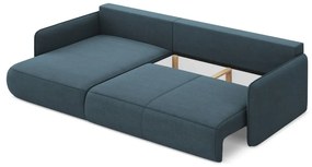 Colțar albastru extensibil/cu spațiu de depozitare (cu colț pe partea stângă) Nanea – Makamii