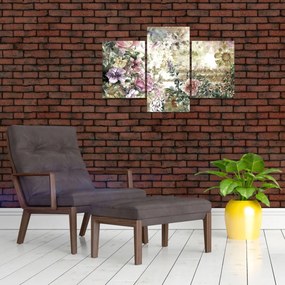 Tablou - Flori de design (90x60 cm)