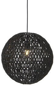 Lampă suspendată retro neagră 40 cm - Lina Ball