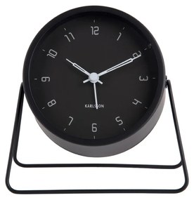 Karlsson 5952BK design ceas cu alarmă 13 cm ,negru